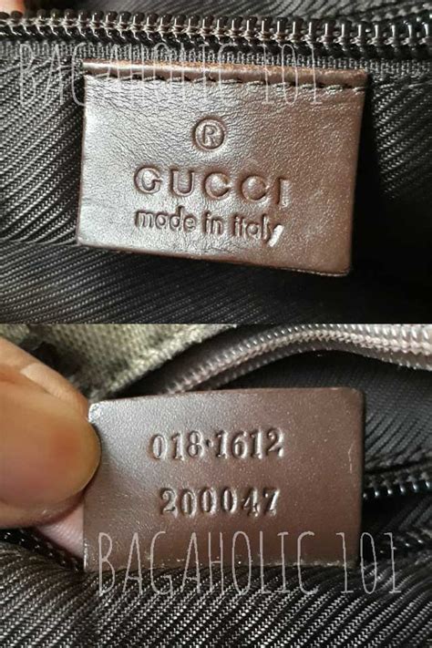 how do i tell if my gucci purse is real|check if Gucci bag is real.